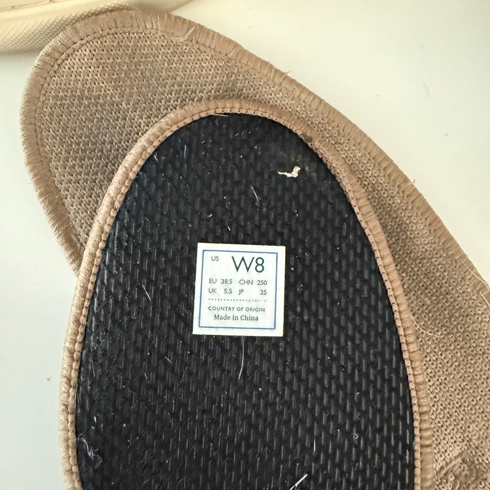 Rothy's Latte Tan The Original Slip On Knit Sneakers - 8 - Picture 4 of 4
